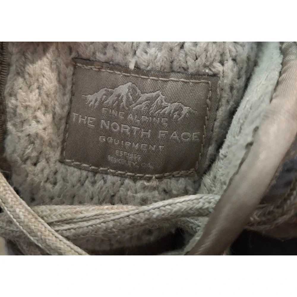 The North Face Shellista Lace Boots Women's 7.5 Brown Tan Winter Snow Faux Fur